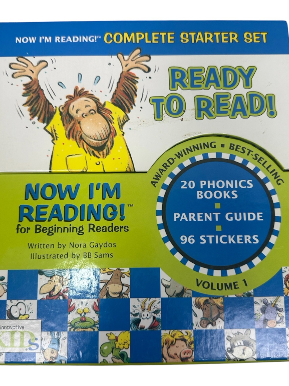Innovative Kids Now I’m Reading Phonics Book Set of 20 Beginning Readers